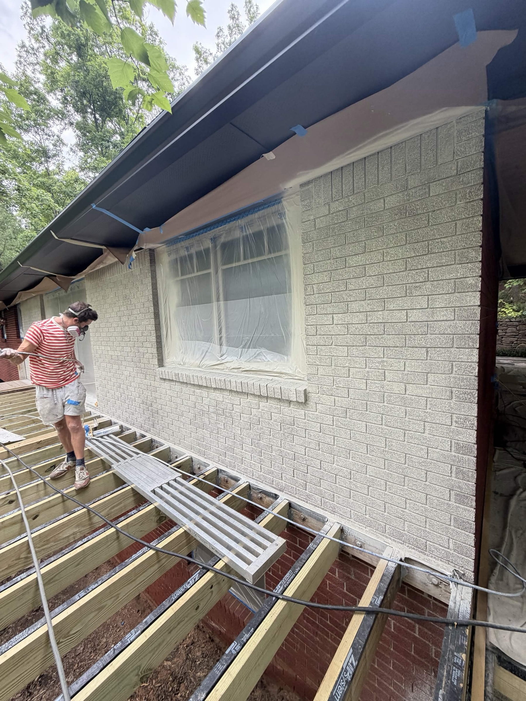 Exterior Paint & Brick Staining in Asheville NC - Terra Builders AVL